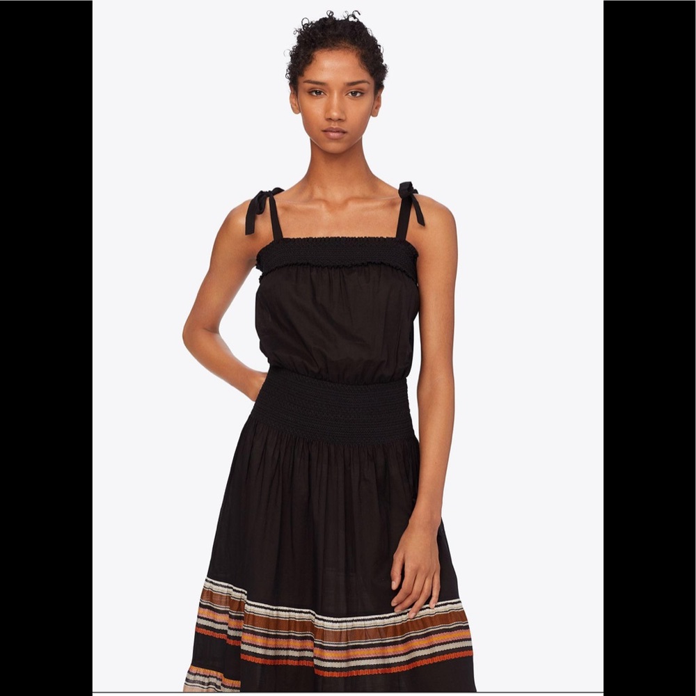 Tory Burch Smocked Sundress Sz S